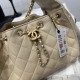 Cloni Borsa a secchiello Chanel Hobo con coulisse AS5293 Beige firmate