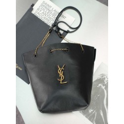 Borsa a secchiello YSL Saint Laurent Pochon nero