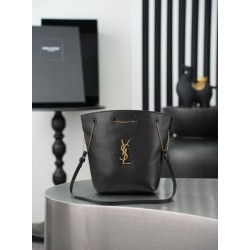 Borsa a secchiello YSL Saint Laurent Pochon nero