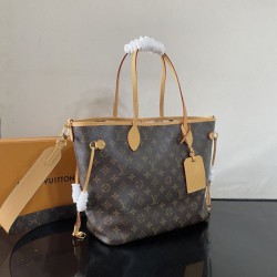 Replica Borsa Louis Vuitton Neverfull Inside Out M28376 marrone Imitazioni Replica perfette Borsa Louis Vuitton Neverfull Inside Out M28376 marrone