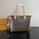 Replica perfette Borsa Louis Vuitton Neverfull Inside Out M28376 marrone