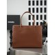 Replica perfette Borsa tote Chanel AS6289 Jennie marrone