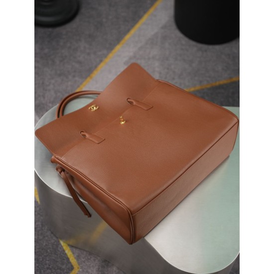 Replica perfette Borsa tote Chanel AS6289 Jennie marrone