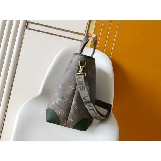 Replica perfette Borse  tote Louis Vuitton Uptown M29269 verde con 163 fiches
