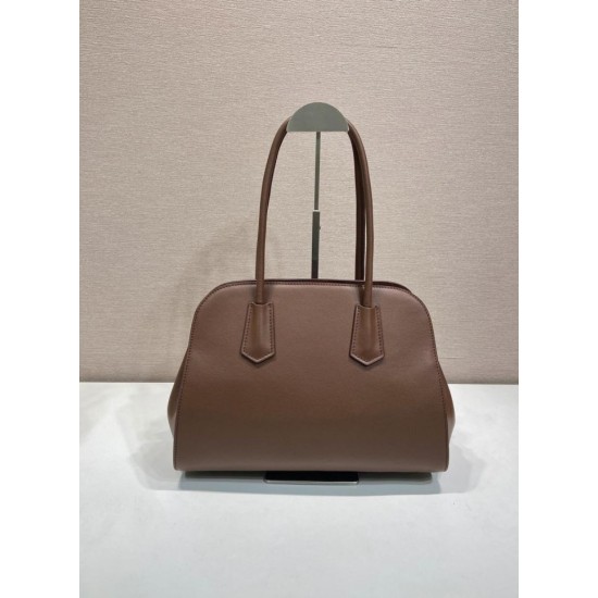 Replica Borsa tote Prada Palisander 1BG606 Marrone Imitazioni Replica perfette Borsa tote Prada Palisander 1BG606 Marrone