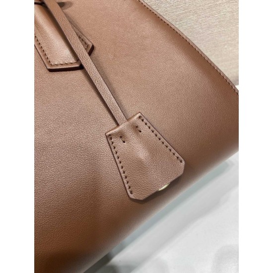 Replica Borsa tote Prada Palisander 1BG606 Marrone Imitazioni Replica perfette Borsa tote Prada Palisander 1BG606 Marrone
