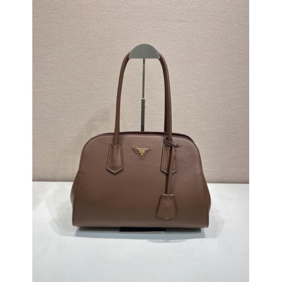 Replica Borsa tote Prada Palisander 1BG606 Marrone Imitazioni Replica perfette Borsa tote Prada Palisander 1BG606 Marrone