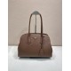 Replica Borsa tote Prada Palisander 1BG606 Marrone Imitazioni Replica perfette Borsa tote Prada Palisander 1BG606 Marrone