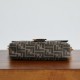 Replica Borsa Fendi Medio Baguette tessuto jacquard FF marrone Imitazioni Replica perfette Borsa Fendi Medio Baguette tessuto jacquard FF marrone