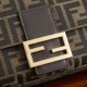 Replica Borsa Fendi Medio Baguette tessuto jacquard FF marrone Imitazioni Replica perfette Borsa Fendi Medio Baguette tessuto jacquard FF marrone