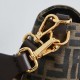 Replica Borsa Fendi Medio Baguette tessuto jacquard FF marrone Imitazioni Replica perfette Borsa Fendi Medio Baguette tessuto jacquard FF marrone