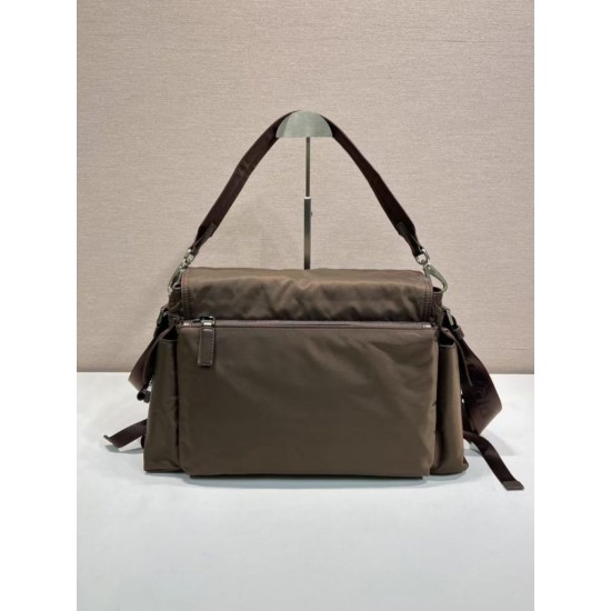 Replica Perfetta a tracolla Prada Explore Re-Nylon 2VD082 Marrone Imitazioni Replica perfette Perfetta a tracolla Prada Explore Re-Nylon 2VD082 Marrone