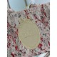 Replica Ricamo della borsa tote Dior Book con medaglione Dior Rosa Imitazioni Replica perfette Ricamo della borsa tote Dior Book con medaglione Dior Rosa