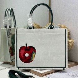 Replica Borsa shopping Dior Book Tote con design a bruco e tracolla Imitazioni Replica perfette Borsa shopping Dior Book Tote con design a bruco e tracolla