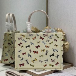 Replica Borsa shopping Dior Book Tote con fiocco e tracolla Imitazioni Replica perfette Borsa shopping Dior Book Tote con fiocco e tracolla