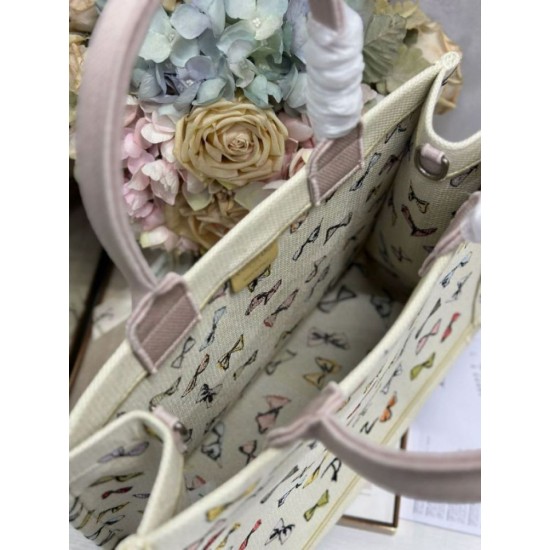 Replica Borsa shopping Dior Book Tote con fiocco e tracolla Imitazioni Replica perfette Borsa shopping Dior Book Tote con fiocco e tracolla