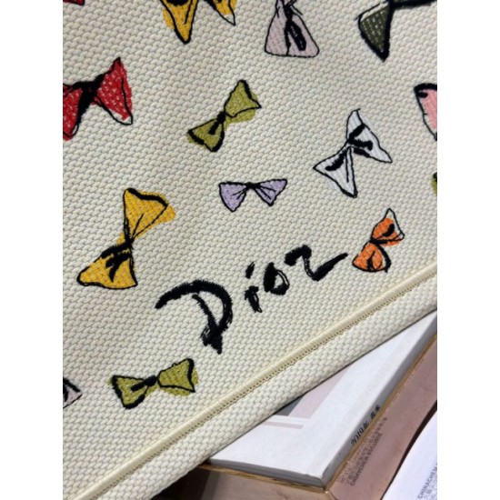 Replica Borsa shopping Dior Book Tote con fiocco e tracolla Imitazioni Replica perfette Borsa shopping Dior Book Tote con fiocco e tracolla