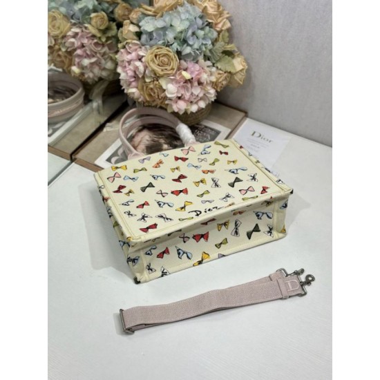 Replica Borsa shopping Dior Book Tote con fiocco e tracolla Imitazioni Replica perfette Borsa shopping Dior Book Tote con fiocco e tracolla
