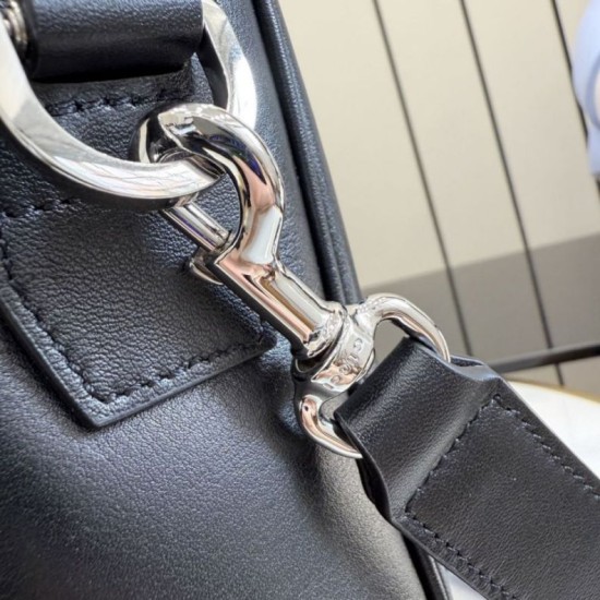Replica Borsa da lavoro media Gucci A0007X Mega Web Trademark nera Imitazioni Replica perfette Borsa da lavoro media Gucci A0007X Mega Web Trademark nera