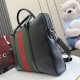 Replica Borsa da lavoro media Gucci A0007X Mega Web Trademark nera Imitazioni Replica perfette Borsa da lavoro media Gucci A0007X Mega Web Trademark nera