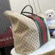 Replica Borsa 1:1 da viaggio Gucci 874979 GG marrone Imitazione Imitazioni Replica perfette Borsa 1:1 da viaggio Gucci 874979 GG marrone Imitazione