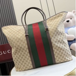 Borsa da viaggio Gucci 874979 GG marrone Imitazione