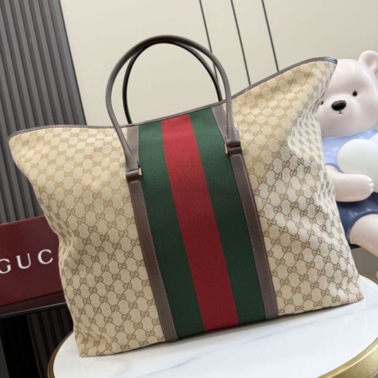 Replica Borsa 1:1 da viaggio Gucci 874979 GG marrone Imitazione Imitazioni Replica perfette Borsa 1:1 da viaggio Gucci 874979 GG marrone Imitazione