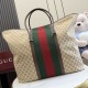 Replica Borsa 1:1 da viaggio Gucci 874979 GG marrone Imitazione Imitazioni Replica perfette Borsa 1:1 da viaggio Gucci 874979 GG marrone Imitazione