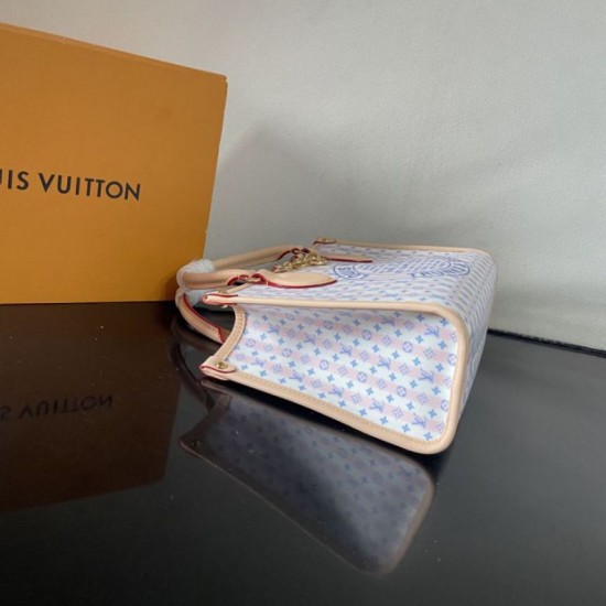 Replica Borsa tote LV Stamp OnTheGo M29477 Imitazioni Replica perfette Borsa tote LV Stamp OnTheGo M29477