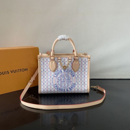 Replica Borsa tote LV Stamp OnTheGo M29477 Imitazioni Replica perfette Borsa tote LV Stamp OnTheGo M29477