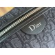 Replica Pochette Dior Jett Dior Oblique jacquard nero Imitazioni Replica perfette Pochette Dior Jett Dior Oblique jacquard nero