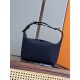 Replica Pochette Dior Jett Dior Oblique jacquard nero Imitazioni Replica perfette Pochette Dior Jett Dior Oblique jacquard nero