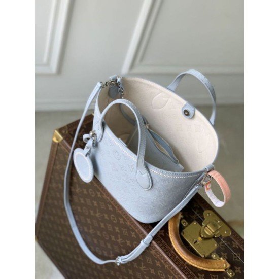 Replica Borsa a mano Louis Vuitton Blossom PM M29375 Blu Imitazioni Replica perfette Borsa a mano Louis Vuitton Blossom PM M29375 Blu