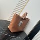 Replica perfette Bora Pari tote Chanel piccola preppy AS6058 Marrone Imitazione