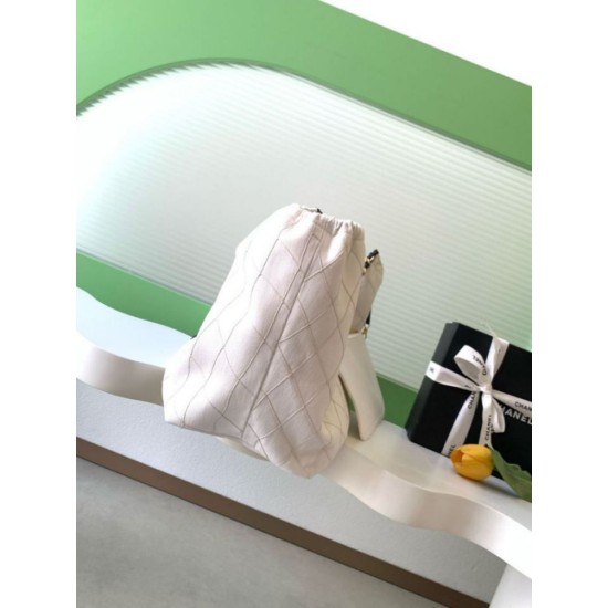 Replica borse griffate tote Chanel 26C Coco Beach AS6191 bianca Imitazioni Replica perfette Imitazioni borse griffate tote Chanel 26C Coco Beach AS6191 bianca