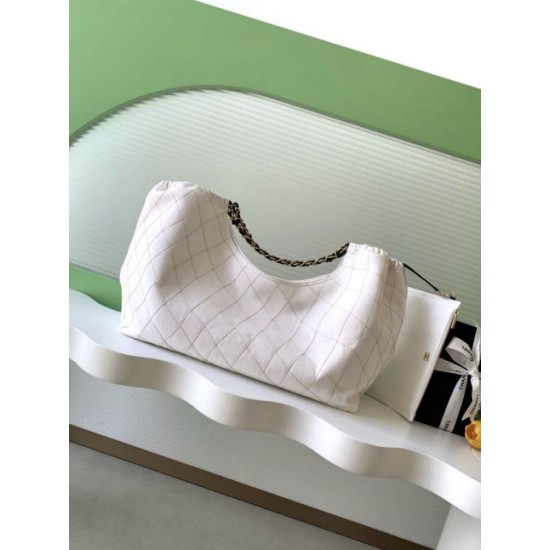 Replica borse griffate tote Chanel 26C Coco Beach AS6191 bianca Imitazioni Replica perfette Imitazioni borse griffate tote Chanel 26C Coco Beach AS6191 bianca