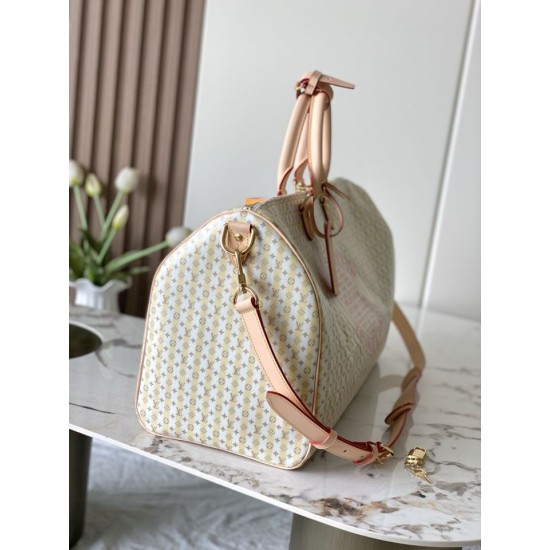 Replica Borse Louis Vuitton Stamp Keepall 45 M28678 Chip 163c01 Imitazioni Replica perfette Borse Louis Vuitton Stamp Keepall 45 M28678 Chip 163c01