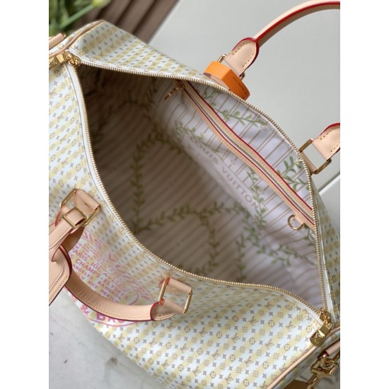 Replica Borse Louis Vuitton Stamp Keepall 45 M28678 Chip 163c01 Imitazioni Replica perfette Borse Louis Vuitton Stamp Keepall 45 M28678 Chip 163c01