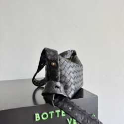 Replica Borsa a spalla Easy Hobo Bottega Veneta Nera Imitazioni Replica perfette Borsa a spalla Easy Hobo Bottega Veneta Nera