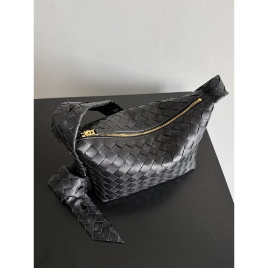 Replica Borsa a spalla Easy Hobo Bottega Veneta Nera Imitazioni Replica perfette Borsa a spalla Easy Hobo Bottega Veneta Nera