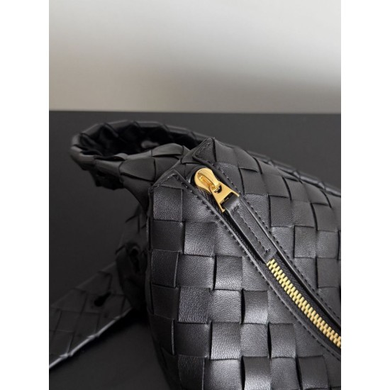Replica Borsa a spalla Easy Hobo Bottega Veneta Nera Imitazioni Replica perfette Borsa a spalla Easy Hobo Bottega Veneta Nera