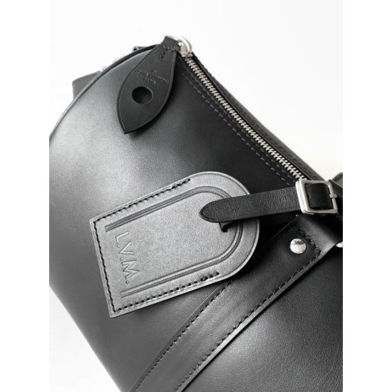Replica Borsa a mano Louis Vuitton Needle M28000 nera chip a codice variabile 163C Imitazioni Replica perfette Borsa a mano Louis Vuitton Needle M28000 nera chip a codice variabile 163C