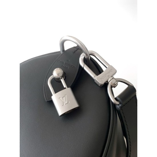 Replica Borsa a mano Louis Vuitton Needle M28000 nera chip a codice variabile 163C Imitazioni Replica perfette Borsa a mano Louis Vuitton Needle M28000 nera chip a codice variabile 163C
