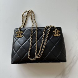 Replica perfette Borsa shopping Chanel AP6338 Nero