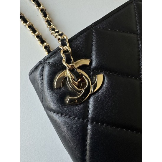 Replica Borsa shopping Chanel AP6338 Nero Imitazioni Replica perfette Borsa shopping Chanel AP6338 Nero