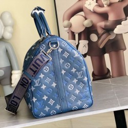 Replica 163c01 chip Borse Louis Vuitton Keepall Bandoulière 50 M28836 Blu Imitazioni Replica perfette 163c01 chip Borse Louis Vuitton Keepall Bandoulière 50 M28836 Blu