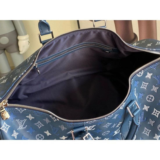 Replica 163c01 chip Borse Louis Vuitton Keepall Bandoulière 50 M28836 Blu Imitazioni Replica perfette 163c01 chip Borse Louis Vuitton Keepall Bandoulière 50 M28836 Blu