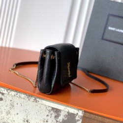 Replica Qualità premium Borse mini Nolita YSL Saint Laurent Nero Imitazioni Replica perfette Qualità premium Borse mini Nolita YSL Saint Laurent Nero