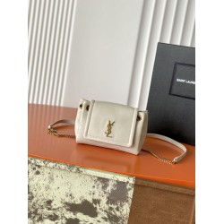 Borse a tracolla mini Nolita YSL Saint Laurent Beige