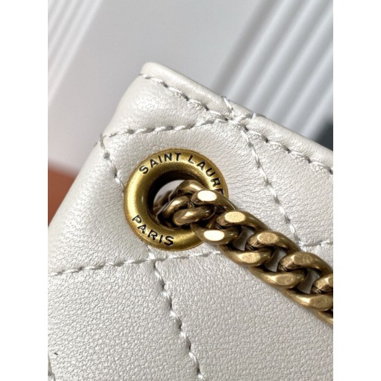 Replica Borse Alta Qualità a tracolla mini Nolita YSL Saint Laurent Beige Imitazioni Replica perfette Borse Alta Qualità a tracolla mini Nolita YSL Saint Laurent Beige